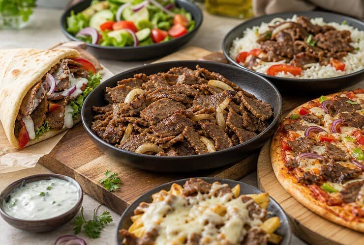recette avec viande kebab surgelé